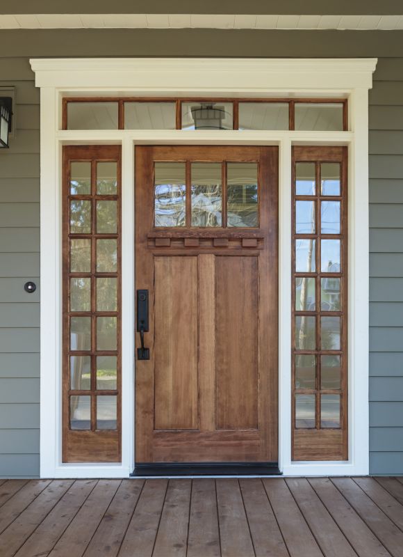 Entry Door with Transom
